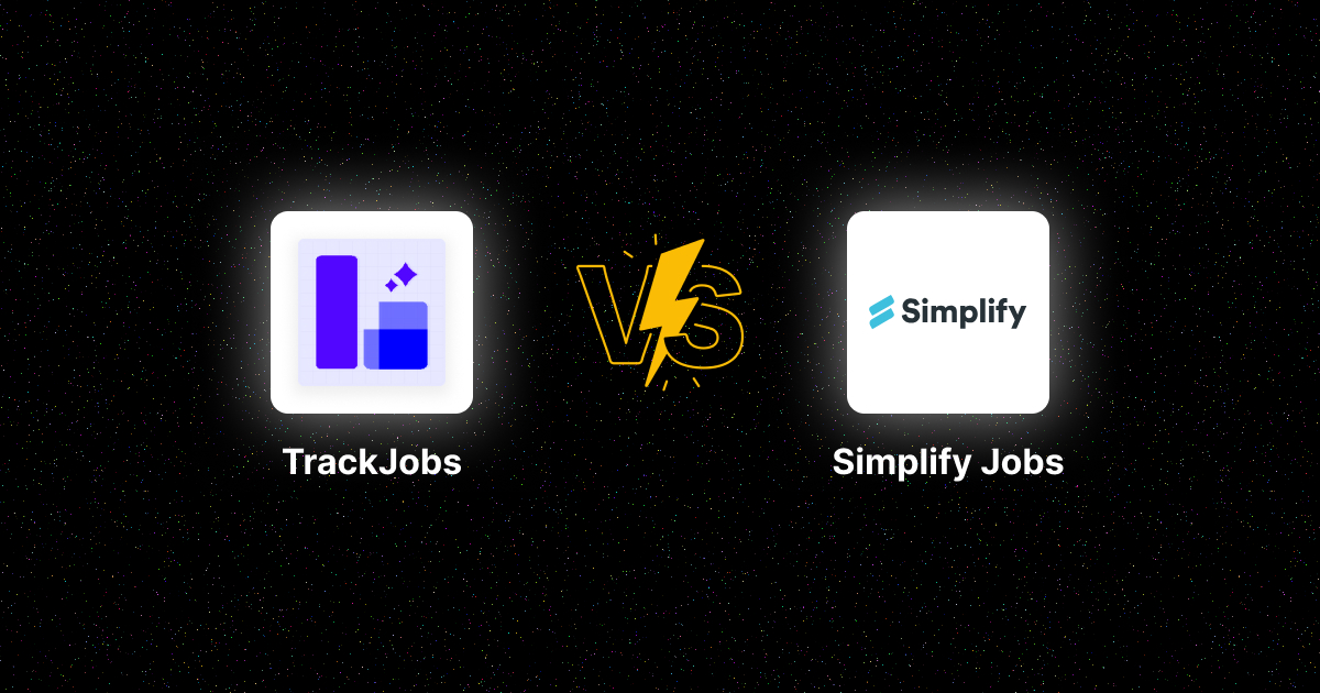 TrackJobs vs Simplify: Best Simplify Alternative for Job Tracking 2026